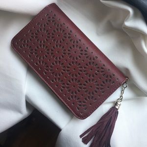 Maroon wallet